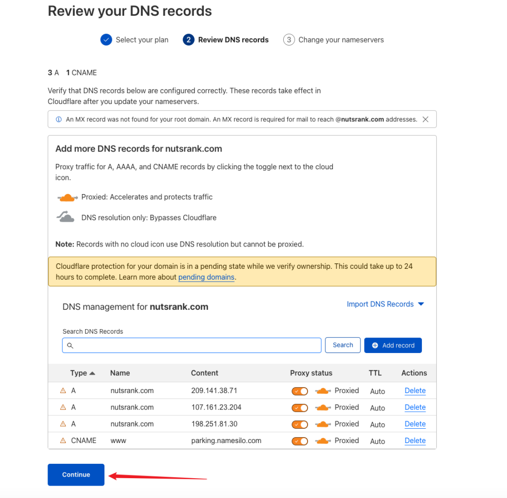 image 12 - 如何将Namesilo的域名迁移到Cloudflare - NUTSWP